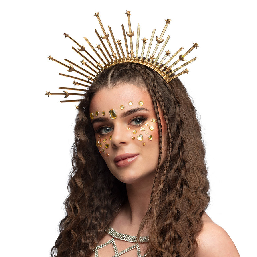 Boland diadeem halo kroon Aurora