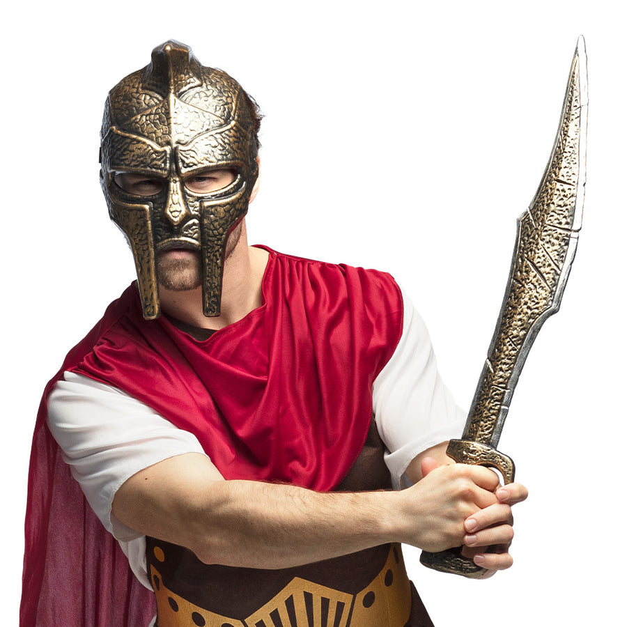 Boland set Spartan (masker en zwaard)