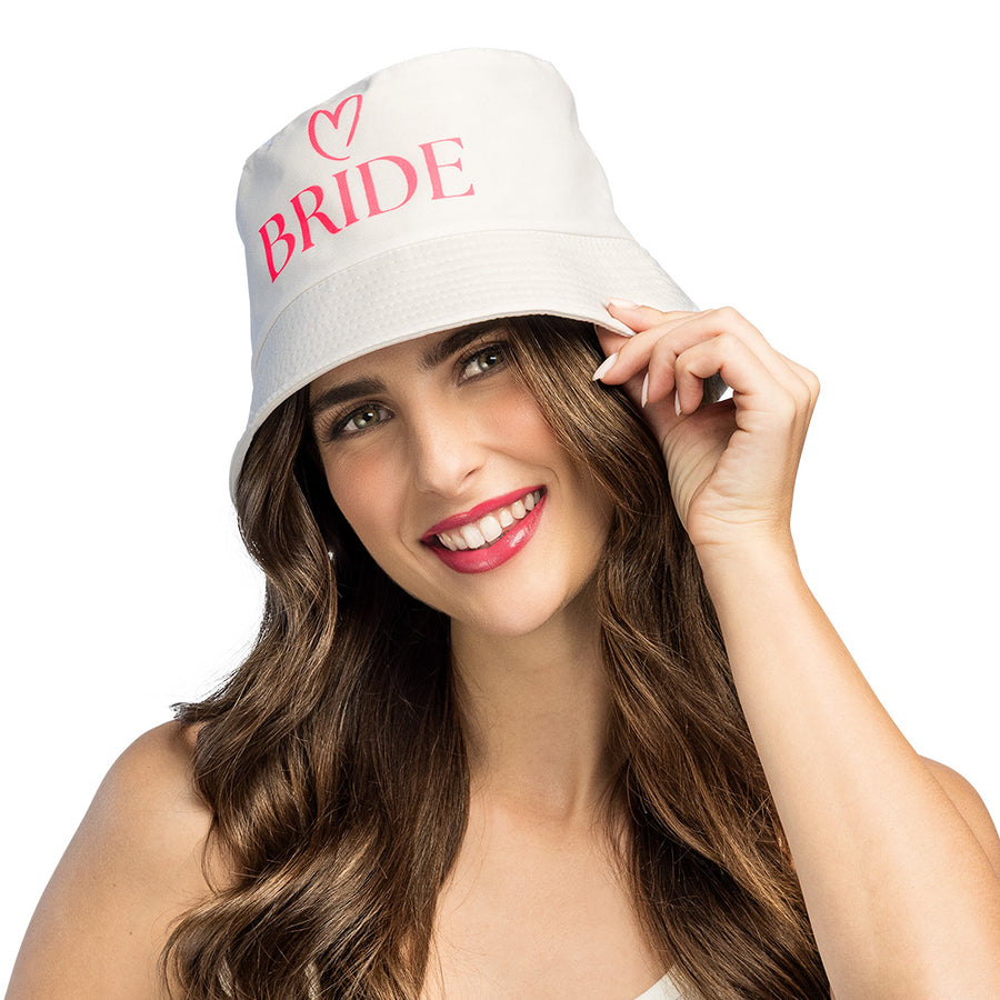Boland bucket hat 'Bride'