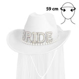 Boland cowboyhoed Bride gone wild