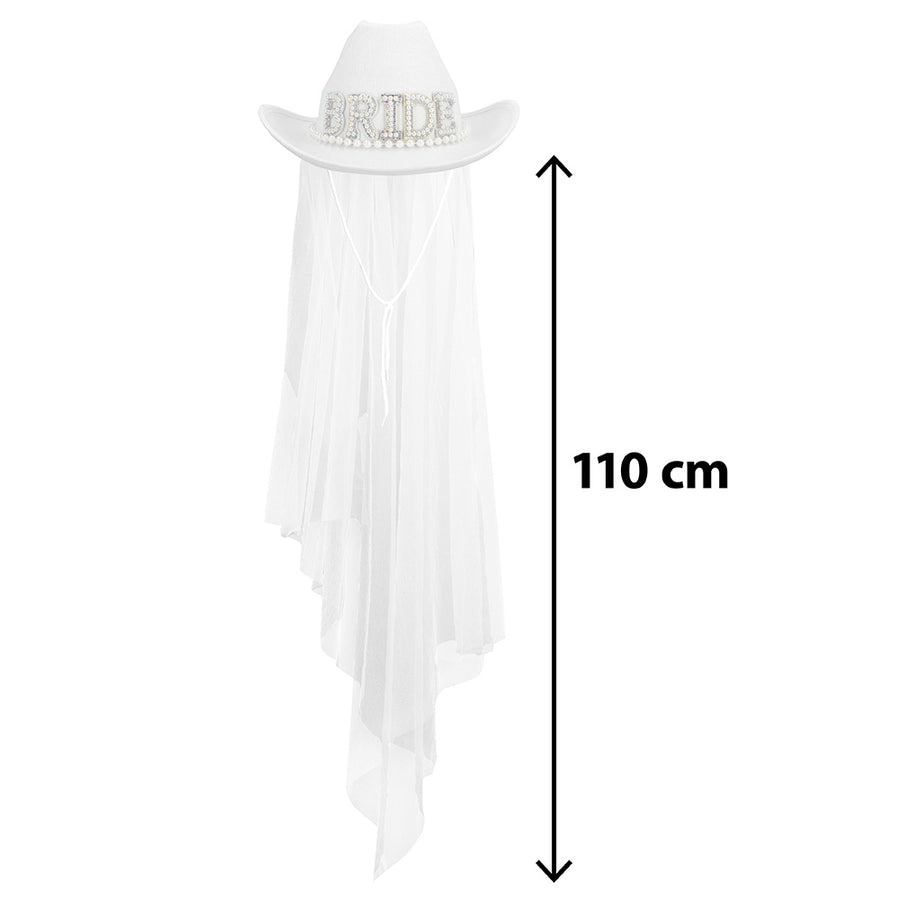 Boland cowboyhoed Bride gone wild