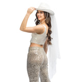 Boland cowboyhoed Bride gone wild