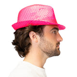 Boland hoed Popstar sequins neonroze UV