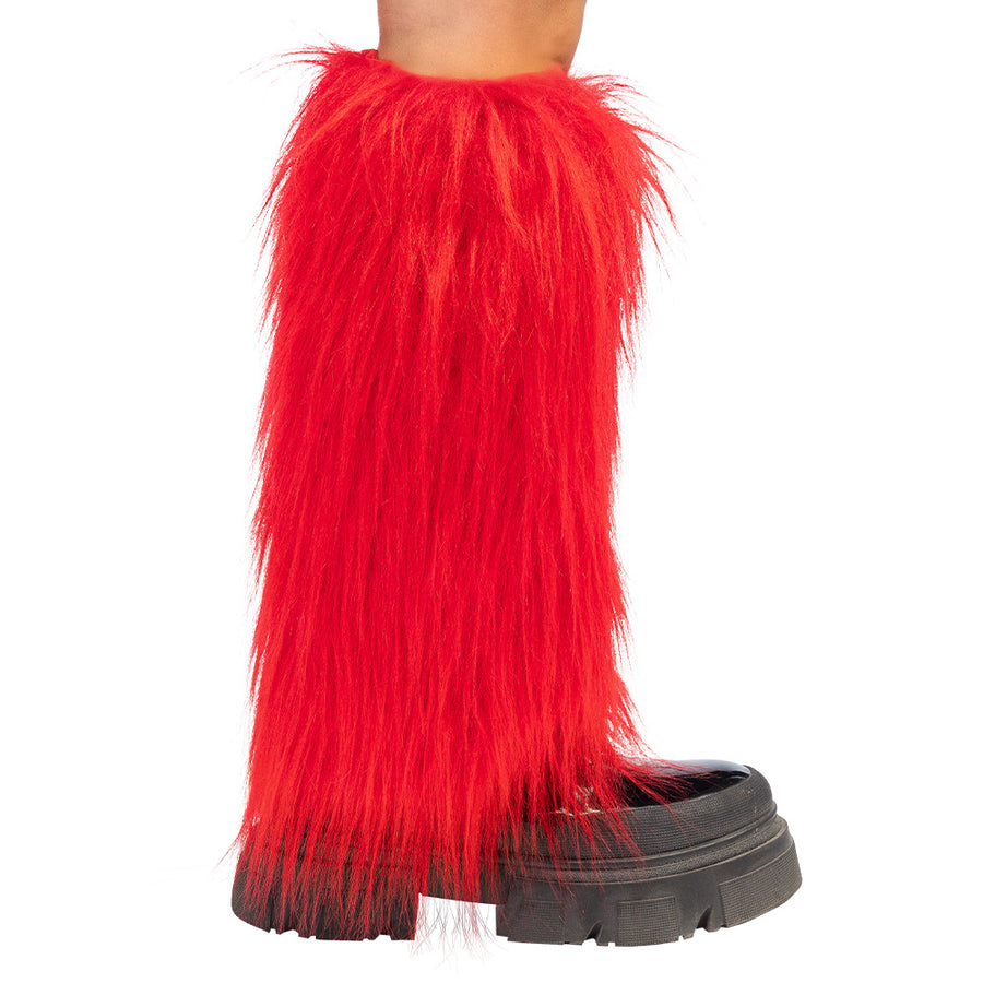 Boland paar beenwarmers Rave rood