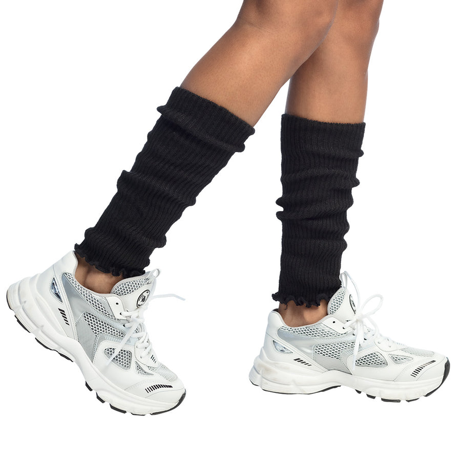 Boland paar beenwarmers Basic zwart