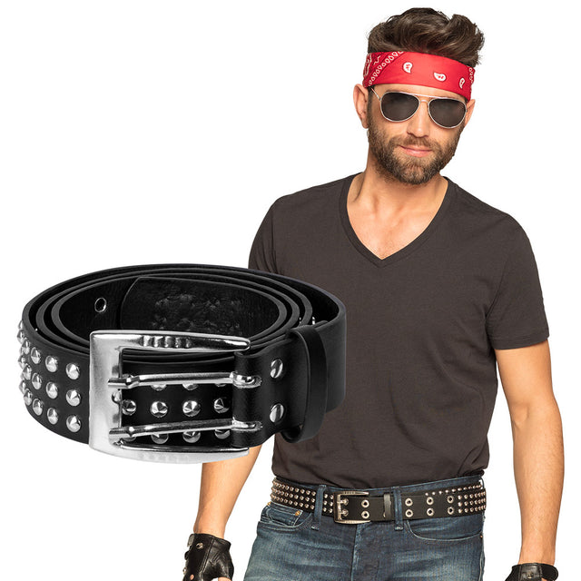 Boland riem Studs (123 x 3,5 cm)