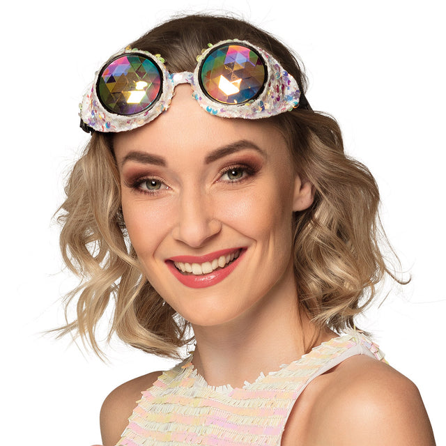 Boland partybril Mirage zilver