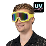 Boland party skibril Rave neongeel UV