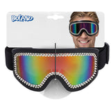 Boland party skibril Rave zwart