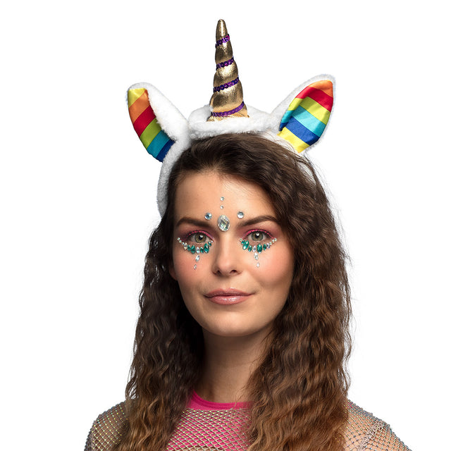 Boland diadeem Rainbow unicorn