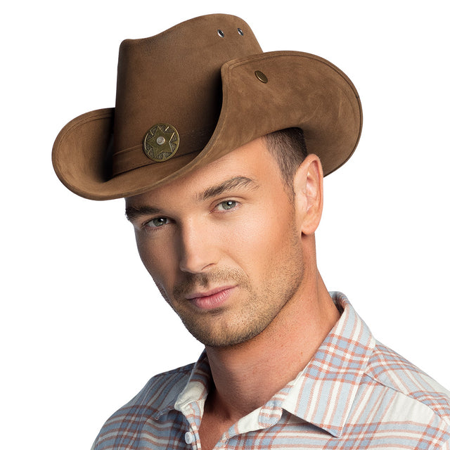 Boland cowboyhoed Nevada (leatherlook)