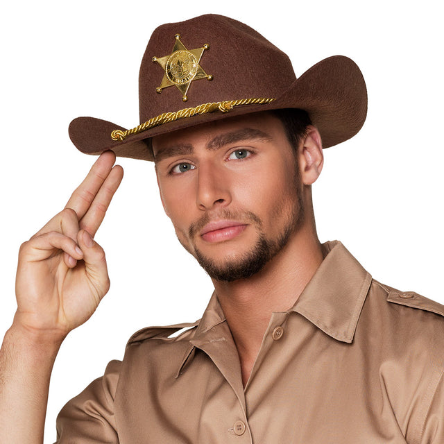 Boland cowboyhoed Deputy sheriff