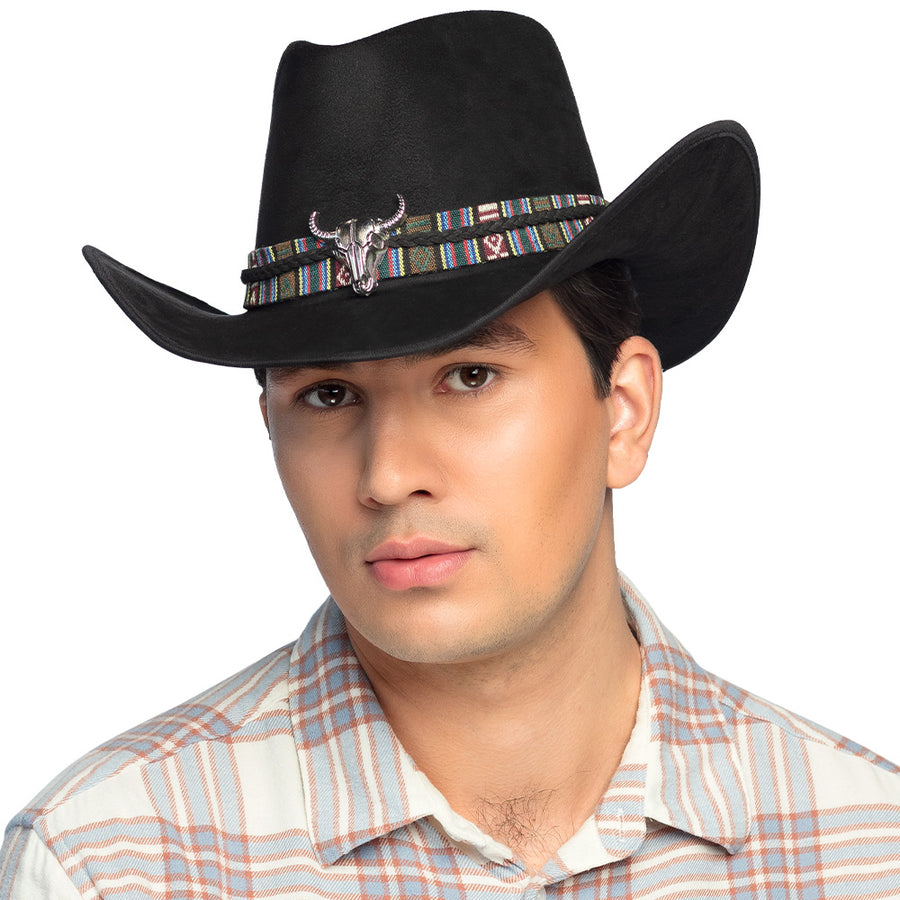Boland cowboyhoed Django zwart