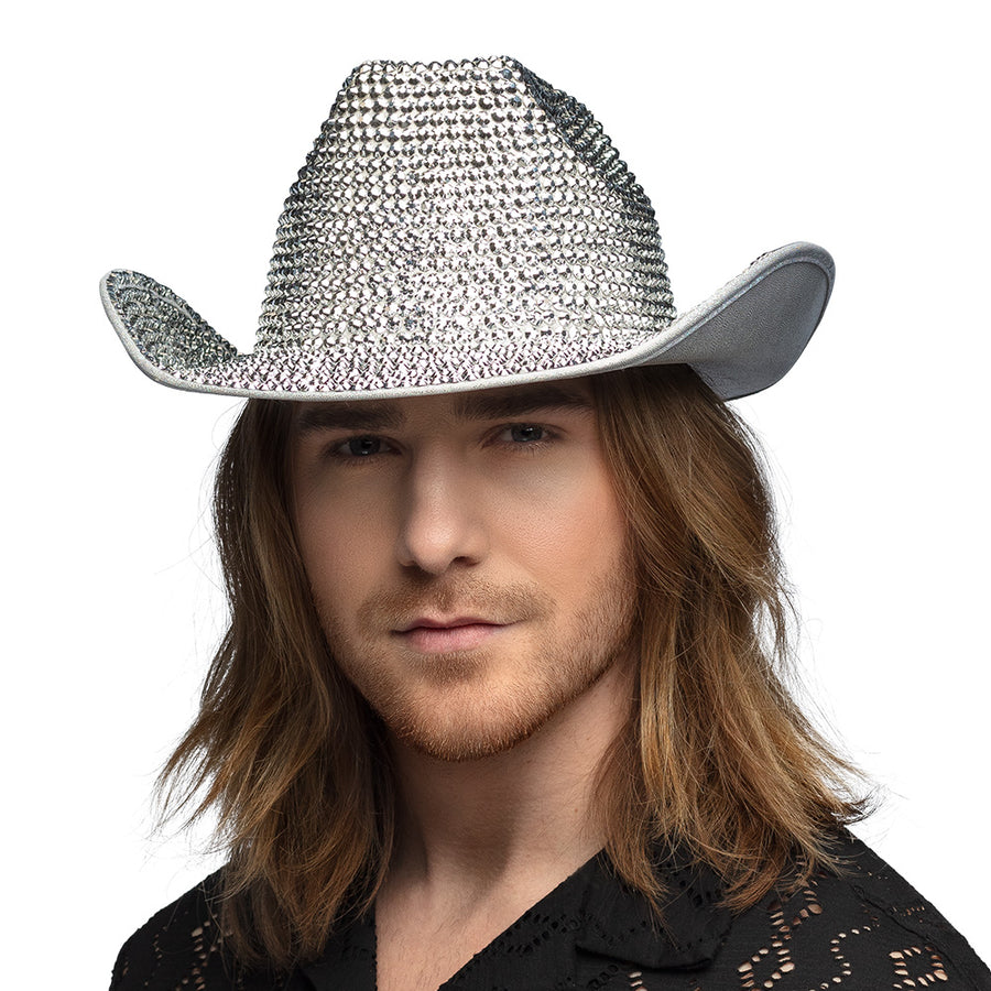 Boland cowboyhoed Tomorrow zilver (high quality)