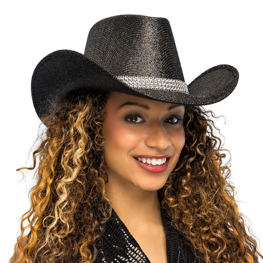 Boland cowboyhoed Midnight zwart