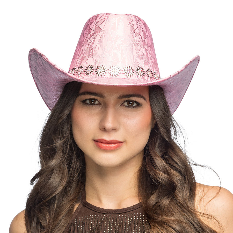 Boland cowboyhoed Pink prism
