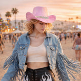 Boland cowboyhoed Pink prism