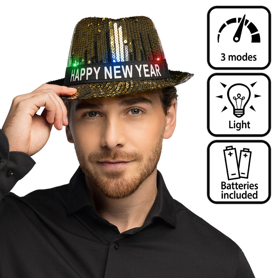 Boland lED hoed Happy New Year