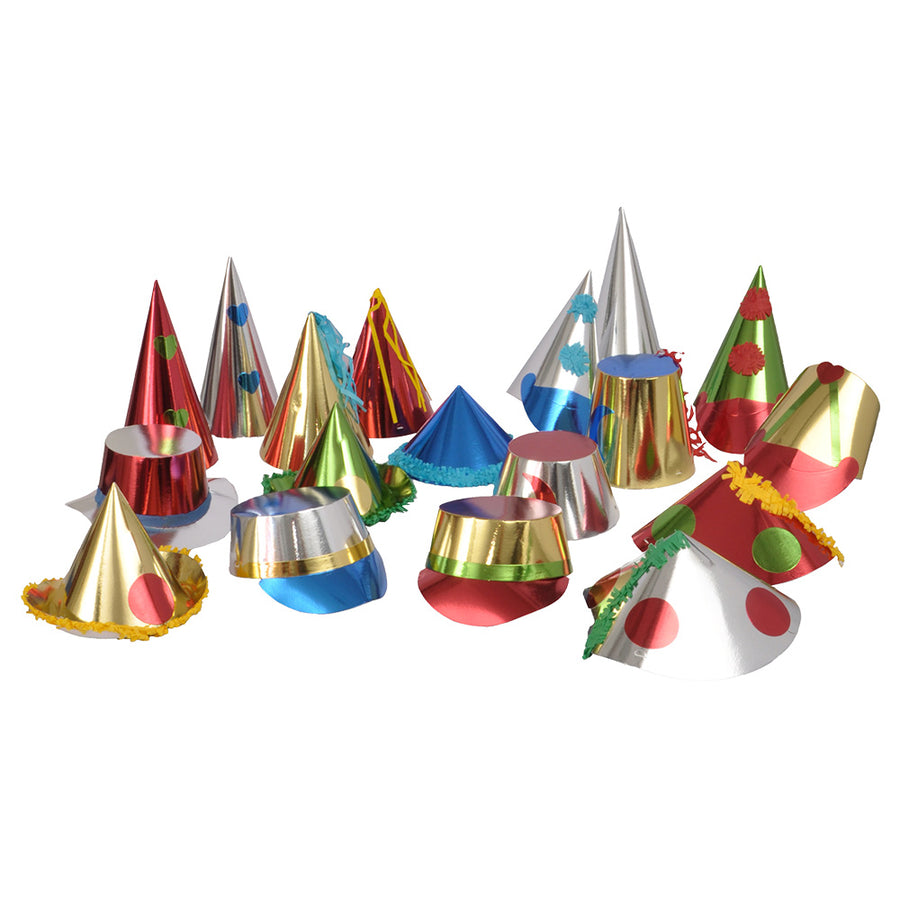 Boland set 36 papieren hoedjes