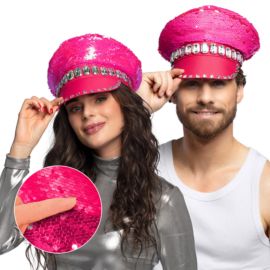 Boland pet Sandy candy (omkeerbaar parelmoer/roze)