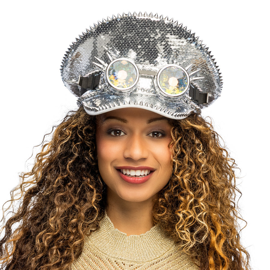 Boland pet Galactic festival met partybril zilver