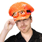 Boland pet Cosmic met partybril neonoranje