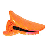 Boland pet Cosmic met partybril neonoranje
