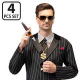 Boland set Swag (ketting, partybril, ring en nepsigaar)
