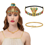 Boland set Golden Nile (ketting en hoofdband)