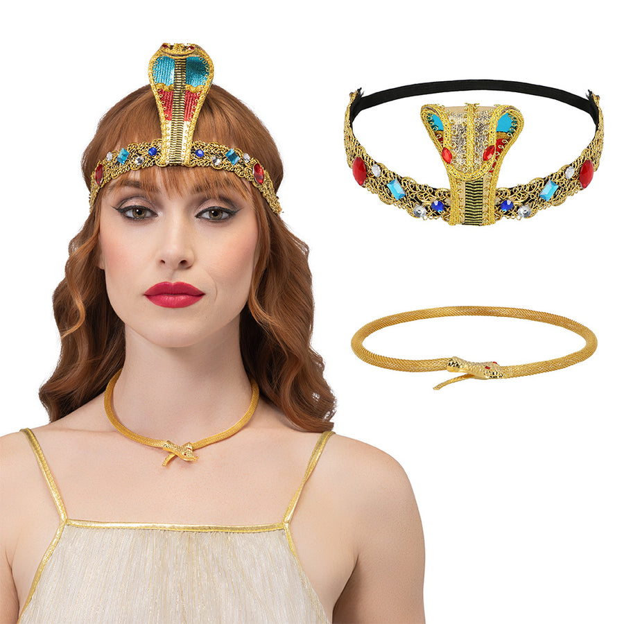 Boland set Golden Nile (ketting en hoofdband)