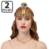 Boland set Golden Nile (ketting en hoofdband)