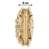 Boland schoudertasje Glamour goud (20 x 18 cm)