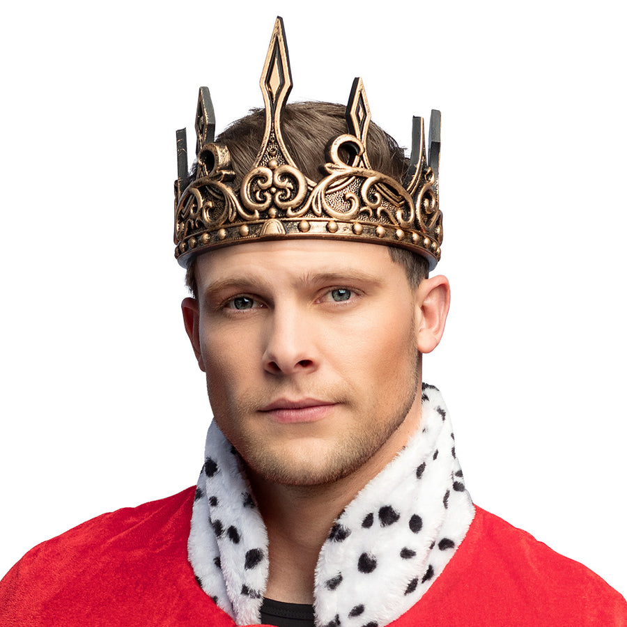 Boland kroon Middeleeuwse koning foam