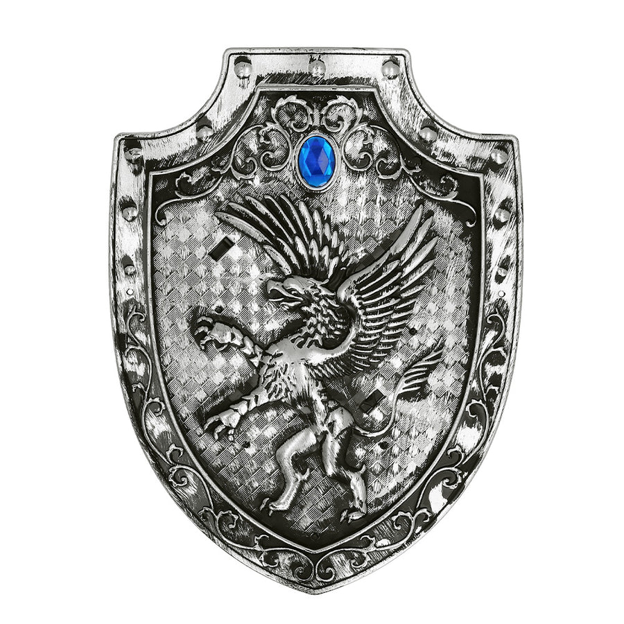Boland kinderset Knight warrior (schild 27 x 20 cm en 2 zwaarden 49 cm)