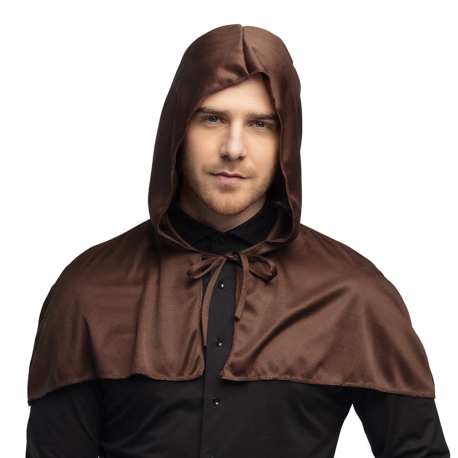 Boland middeleeuwse kap bruin (65 cm)