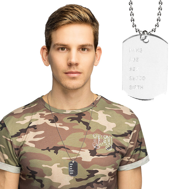 Boland ketting Naamplaatje