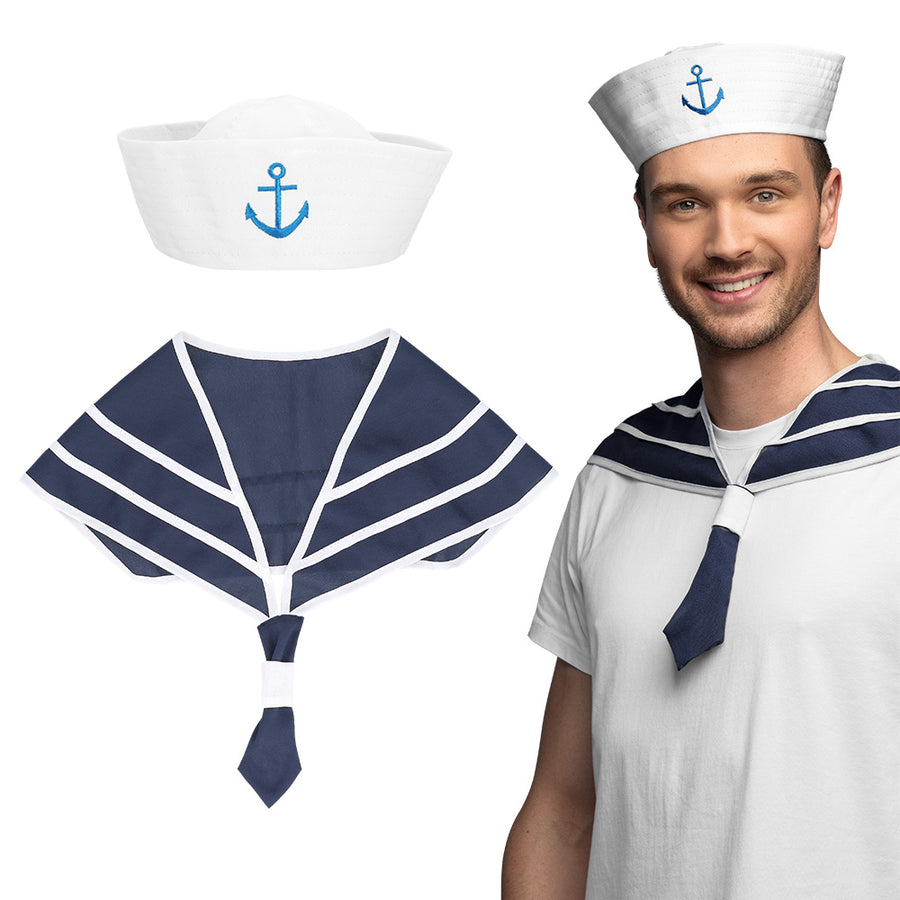 Boland set Marine (pet, kraag)