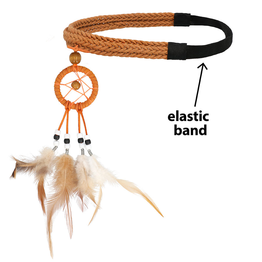 Boland set Boho (hoofdband en partybril)