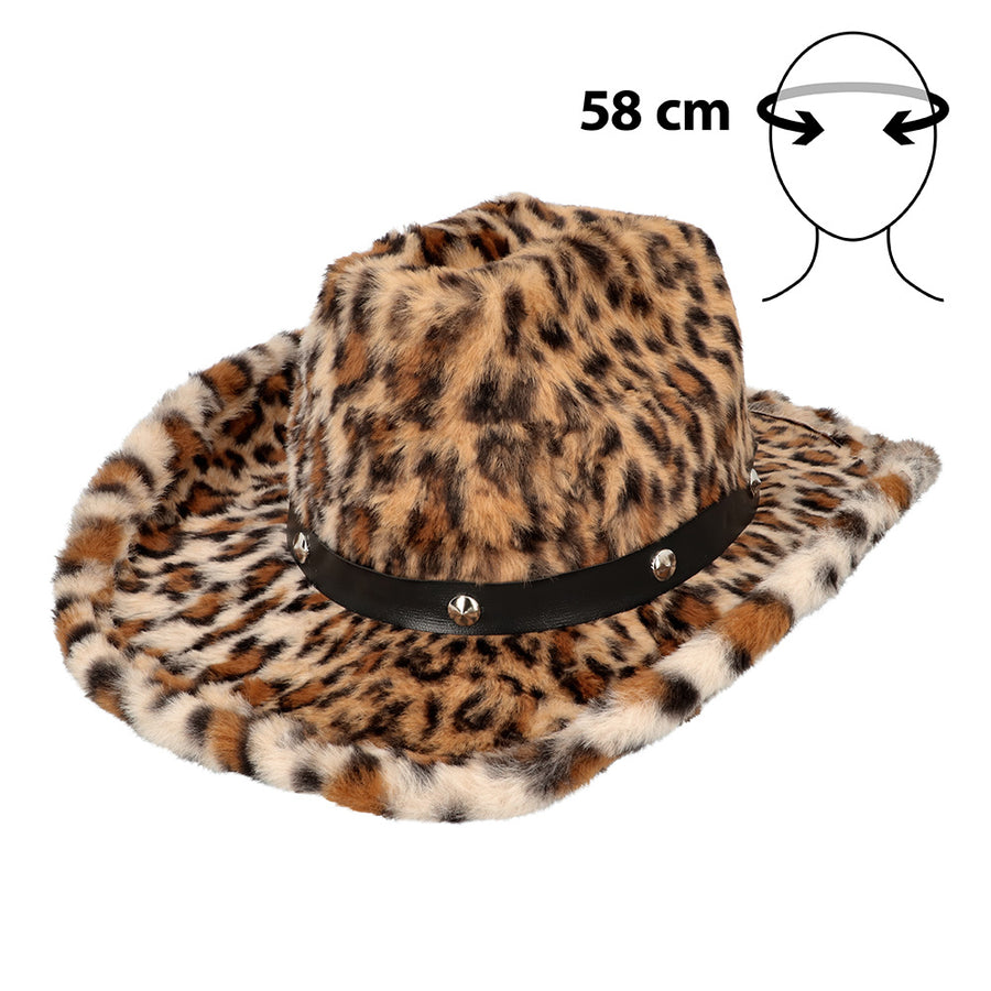 Boland cowboyhoed Wild leopard