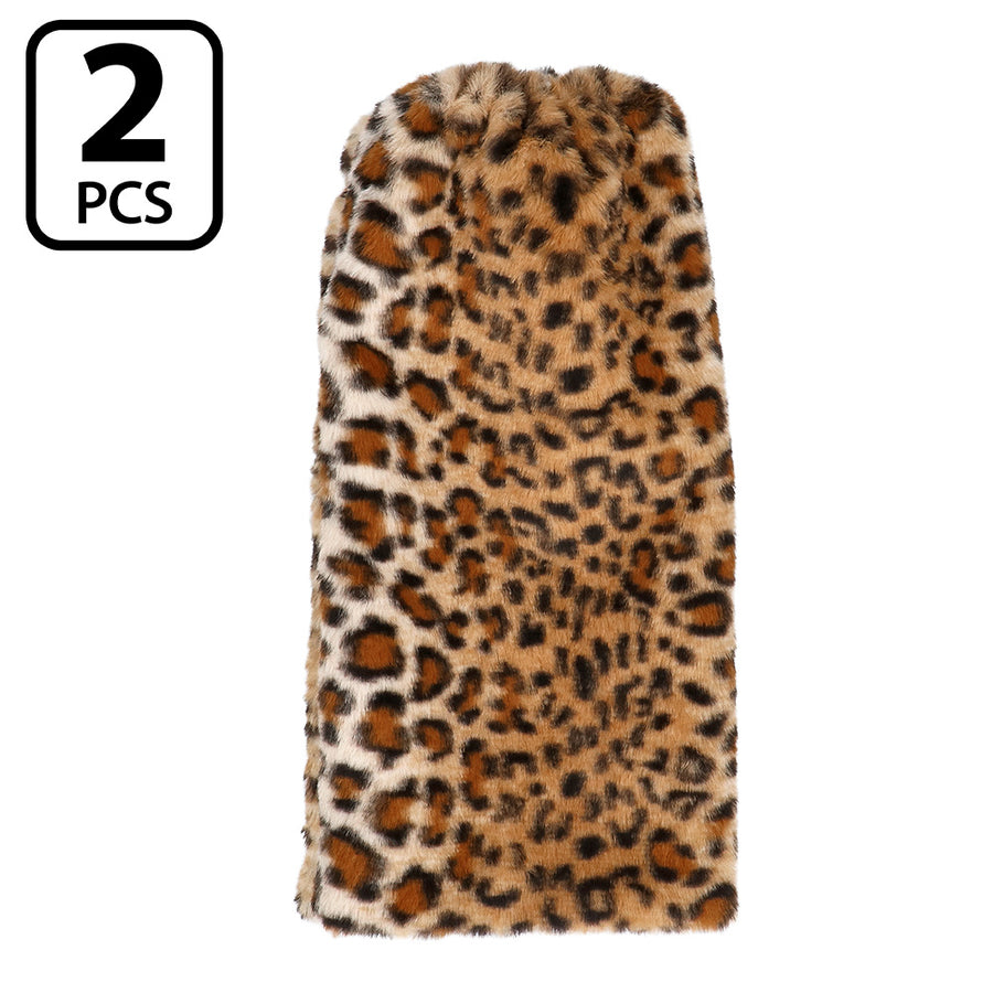 Boland paar beenwarmers Luipaard