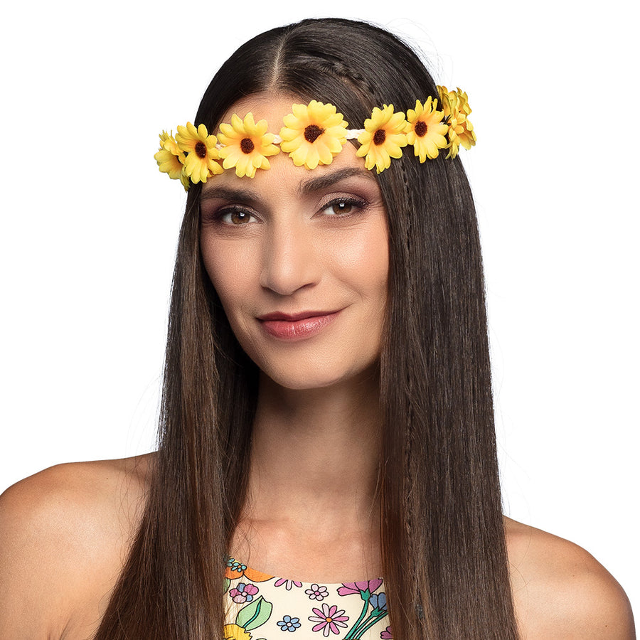 Boland hoofdband Zonnebloemen