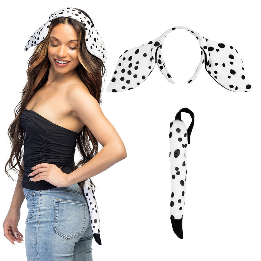 Boland set Dalmatiër (diadeem en staart)
