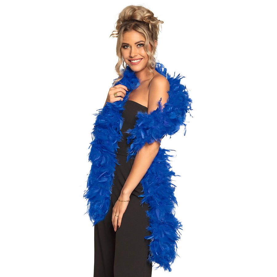 Boland verenboa 80 g blauw (180 cm)