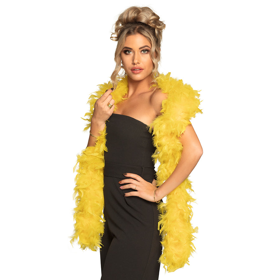 Boland verenboa 80 g geel (180 cm)