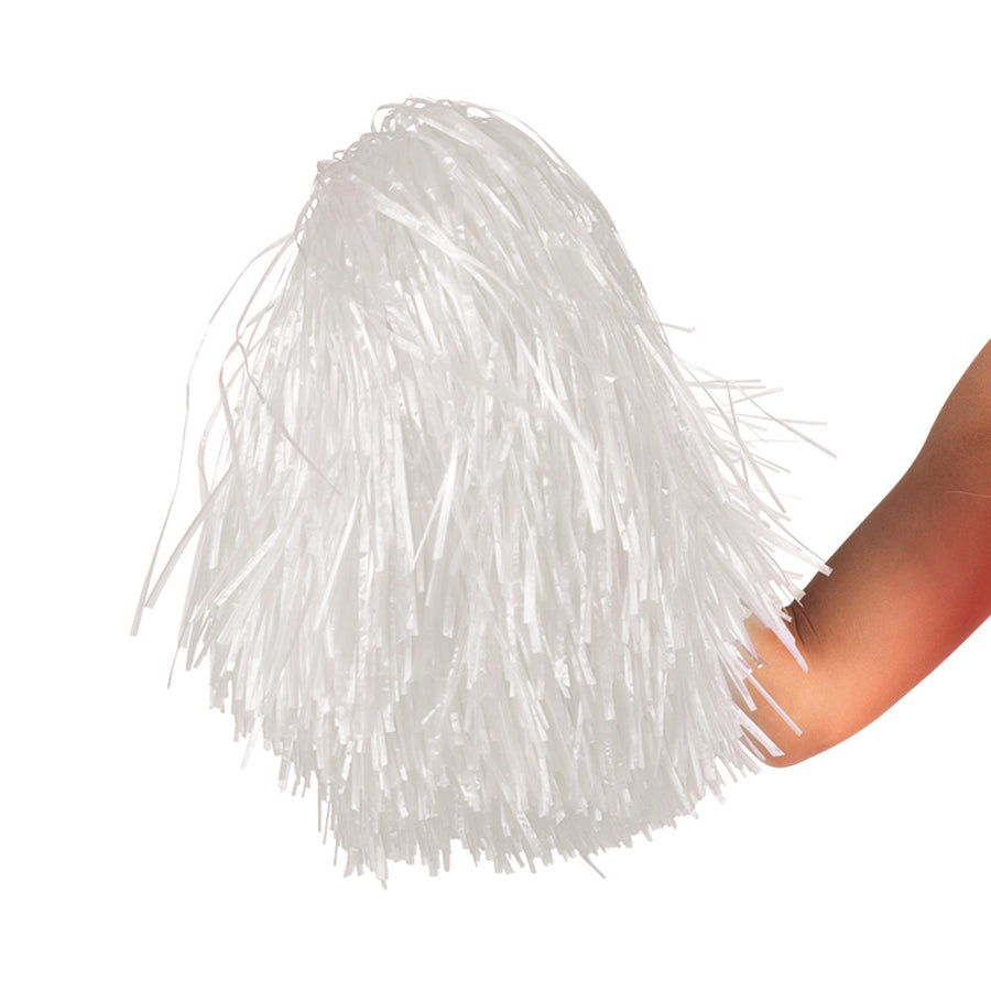Boland pompom wit deluxe (50 cm)
