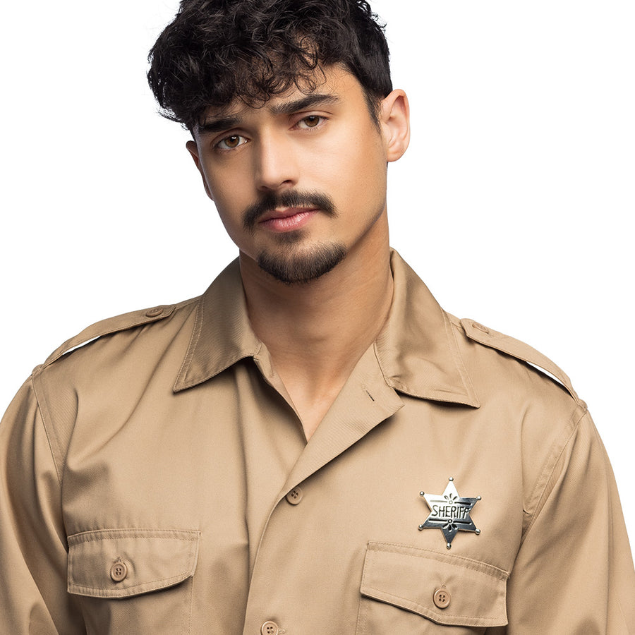 Boland badge 'Sheriff' metaal
