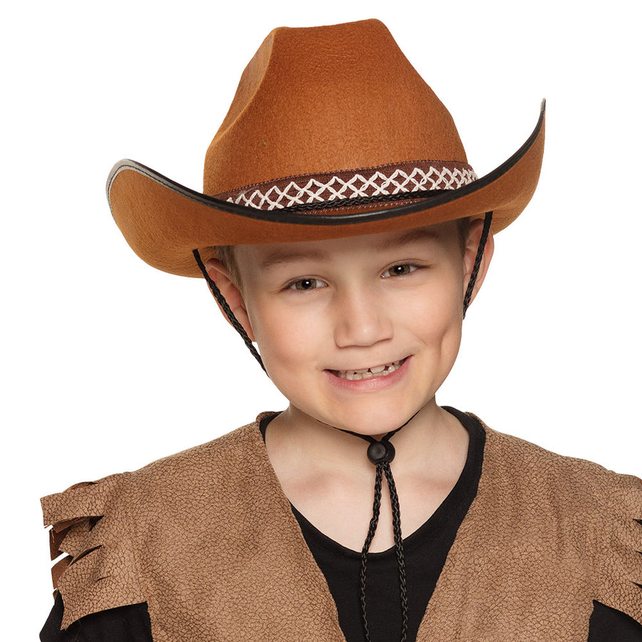 Boland cowboyhoed kind Tommy bruin