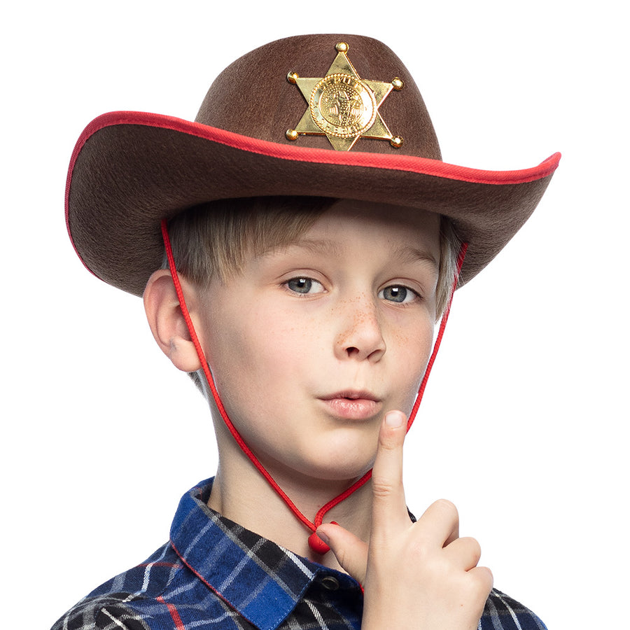 Boland cowboyhoed kind Rookie sheriff