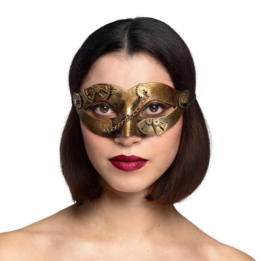 Boland oogmasker Gearpunk