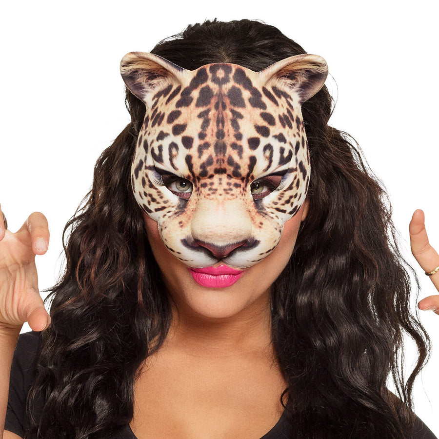 Boland eVA halfmasker Luipaard